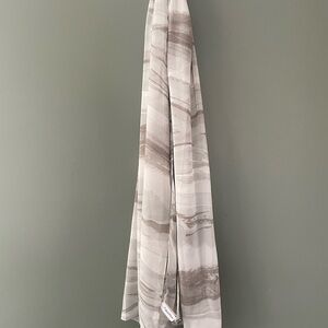 Calvin Klein gauze infinity scarf